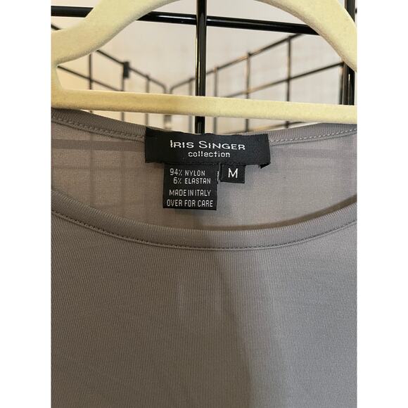 Iris Singer Collection Long Sleeve Tee Womens Sz M - Picture 2 of 5